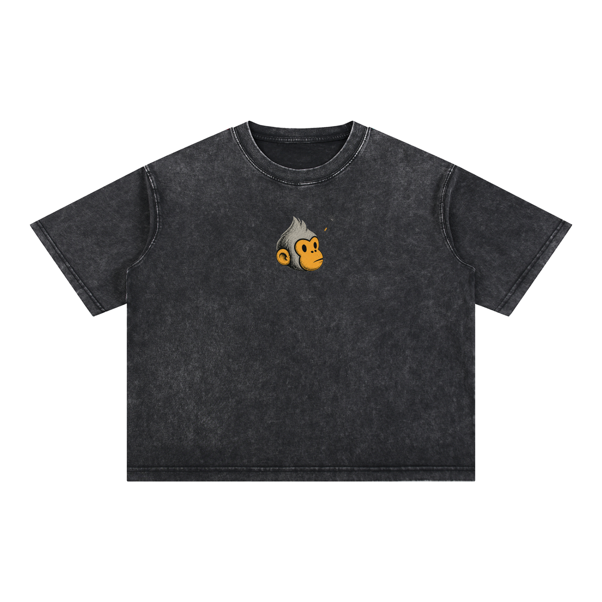 Mineral Wash Boxy Cotton T-Shirt